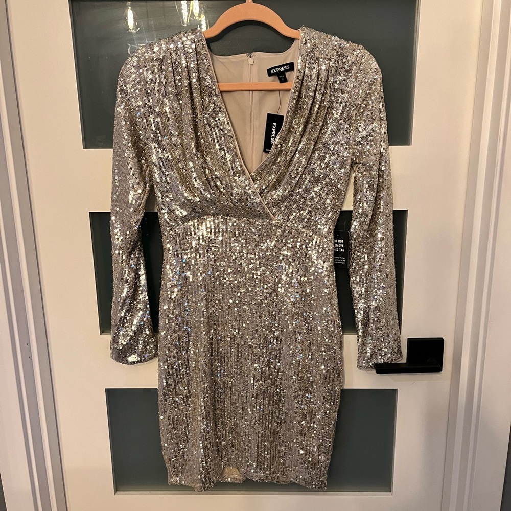 Brand new Express sequin dress - Picture 1 of 4